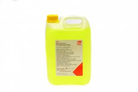Антифриз (желтый) G11 (5L) (-35°) (концентрат) FEBI BILSTEIN 88541