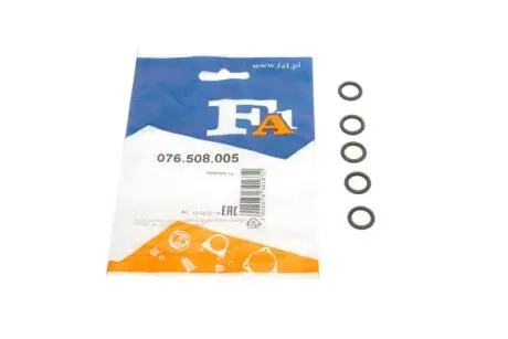 Уплотнительная прокладка форсунки VW Golf 2.0 98-05/T5 2.0 03-15 (к-кт 5 шт) Fischer Automotive One (FA1) 076.508.005