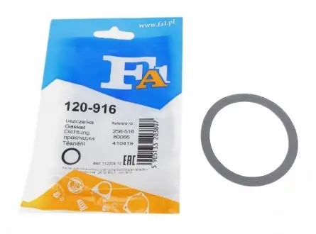 Прокладка глушителя OPEL (Fischer) Fischer Automotive One Fischer Automotive One (FA1) 120-916