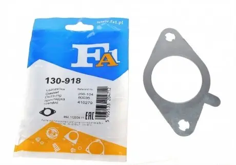 Прокладка выхлопной трубы Ford Focus 1.4/1.6 16V 98-04 Fischer Automotive One (FA1) 130-918