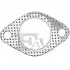 Прокладка труби вихлопної Citroen Berlingo/Jumper/Peugeot Boxer/Expert/Partner 94-02 Fischer Automotive One (FA1) 210-906 (фото 2)