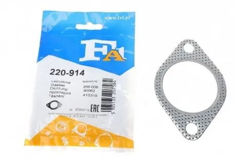 Прокладка глушителя RENAULT (Fischer) Fischer Automotive One Fischer Automotive One (FA1) 220-914