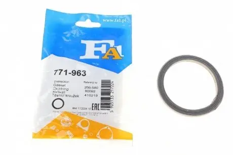 Прокладка выхлопной трубы Toyota Land Cruiser 92-09 (62x78.2x5.2) (кольцо) Fischer Automotive One (FA1) 771-963