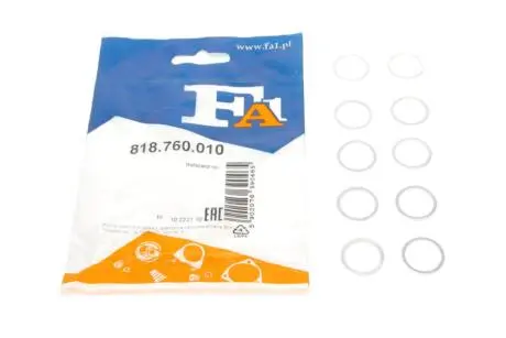 Шайба болта зливу оливи BMW (16x20x1.5) (к-кт 10 шт) FA1 Fischer Automotive One (FA1) 818.760.010