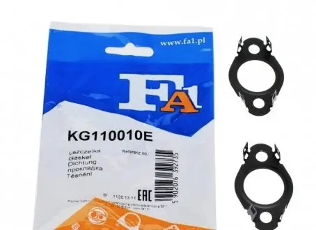 Прокладка клапана EGR VW Caddy III/IV 1.6/2.0 TDI 10-(к-кт) Fischer Automotive One (FA1) KG110010E