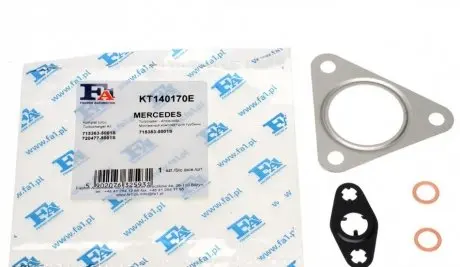 Комплект прокладок турбины MB Vito 2.2 CDI 99-03 Fischer Automotive One (FA1) KT140170E
