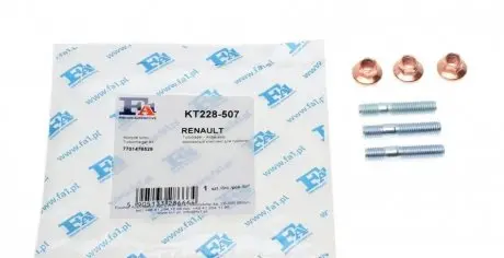 Комплект прокладок турбины Renault Laguna II 1.9 dCi 05-07 Fischer Automotive One (FA1) KT228-507