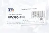 Гофра глушителя (60X150) Fischer Automotive One (FA1) VW360-150 (фото 2)