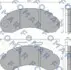 Колодки гальмівні дискові FOMAR FO 458581 (фото 1)