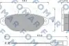 Колодки гальмівні дискові FOMAR FO 582881 (фото 1)
