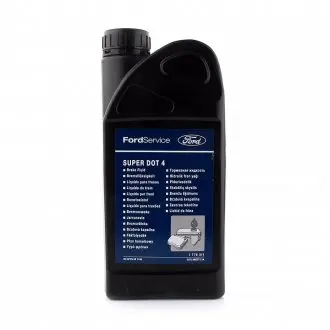 Тормозная жидкость Super DOT 4, 1 л FORD 1776311
