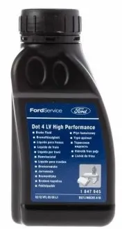 Жидкость тормозная DOT 4 LV, 0,25 л FORD 1847945