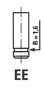 Клапан впускний TOYOTA Avensis,Camry,RAV-4 2,0 00-09 FRECCIA R6294/SNT