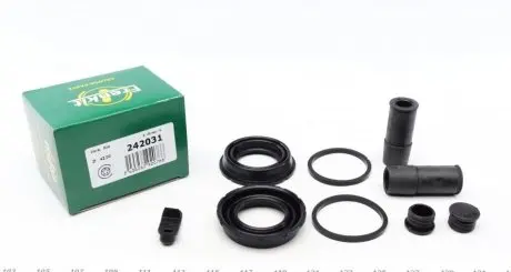 Ремкомплект суппорта (переднего) BMW 5(E60)/6(E64)/7(E66) 04-10 (d=42mm) (Ate) FRENKIT 242031 (фото 1)