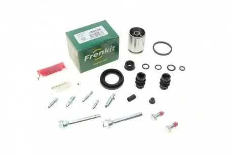 Ремкомпл. супорта зад. Audi A3/Golf IV/Fabia (d=38mm) (+поршень/направляющая) FRENKIT 738109