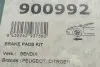 Планка суппорта (переднего) прижимная (к-кт) Citroen Saxo 96-04/Peugeot 205/305/405 79-98 (Bendix) FRENKIT 900992 (фото 6)