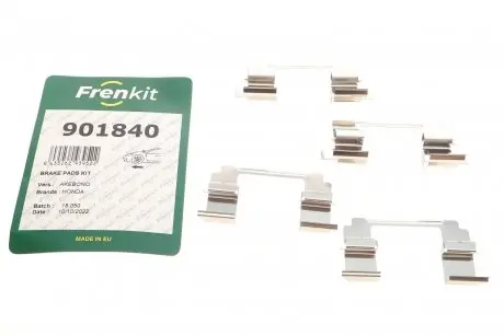 Планка суппорта (переднего) прижимная (к-кт) Honda Accord VIII 2.4i 08-15 (Akebono) FRENKIT 901840