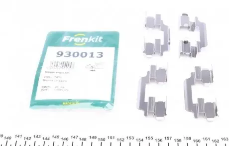 Планка суппорта (переднего) прижимная (к-кт) Nissan Almera 06- FRENKIT 930013