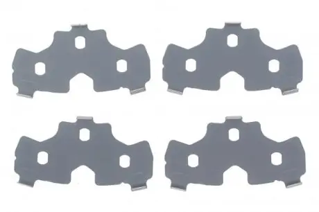 Комплект противоскрипных пластин (задних) Ford Connect/Focus 02-13/Renault Megane 02- (ATE/Teves) FRENKIT 940017