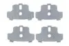 Комплект протискрипних пластин (задніх) Hyundai Elantra 00-06/Coupe 96-09/Kia Cerato 04-/Nissan Maxima 88-94 FRENKIT 940020 (фото 1)