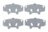 Комплект противоскрипных пластин (передних) Kia Rio 00-05/Mazda 626 IV/MX-6 92-99 (Mando/Sumitomo) FRENKIT 940097 (фото 1)