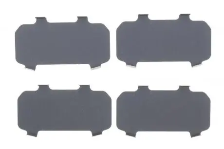 Комплект противоскрипных пластин (передних) Toyota Camry/Rav 4 IV 01- (Akebono) FRENKIT 940101