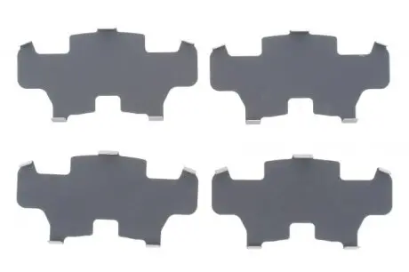 Комплект противоскрипных пластин (передних) Toyota Corolla 01-08/Prius 03-09/Yaris 99-05 FRENKIT 940114