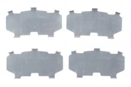 Комплект противоскрипных пластин (передних) Toyota Corolla 12-/Yaris 05-/Prius 11-/Mazda Familia 18- FRENKIT 940148