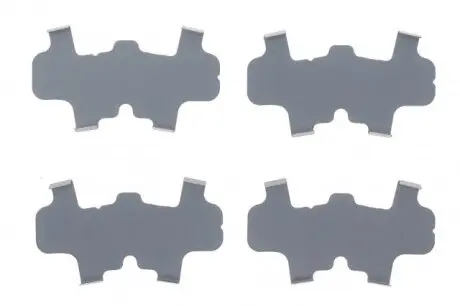 Комплект противоскрипных пластин (задних) Toyota Auris 06- (Galfer) FRENKIT 940226