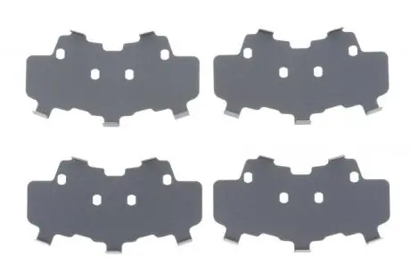 Комплект протискрипних пластин (передніх) Hyundai Accent 10-/Kia Rio 11- FRENKIT 940229