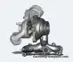 Турбіна Skoda Fabia/VW Polo 1.2 TDI 09- GARRETT 789016-5002S (фото 3)