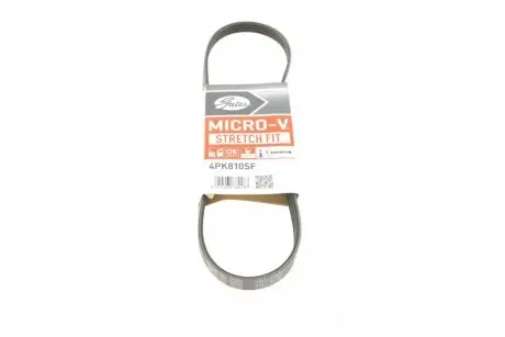 Ремень генератора BMW 1 (E87)/3 (E90/E91) 2.0D 04-11 Gates 4PK810SF