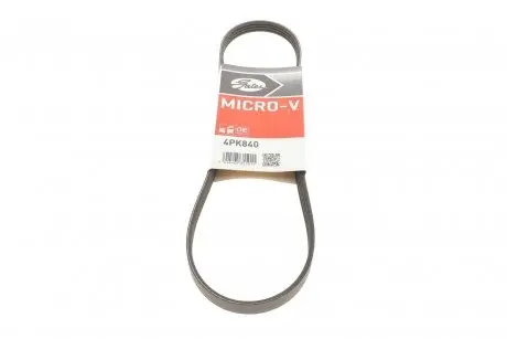 Ремень генератора Fiat Doblo 1.2 01-(AC) Gates 4PK840