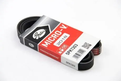 Ремень генератора VW Passat B5/Audi A4/A6 1.6/1.8 95- Gates 5PK1303