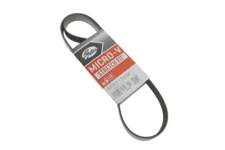 Ремінь генератора MB Sprinter (W906/W907/W910) 2.2 CDI (OM651) 06- (6PK1124) Gates 6PK1124SF