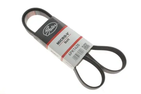 Ремень генератора Ford Transit Connect 02-13/Focus 1.8 TDCi 99-05/Toyota Avensis 03-12/Corolla 01-07 Gates 6PK1420
