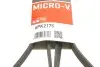 Ремінь генератора MB Vito OM611 (+AC) Gates 6PK2175 (фото 6)