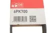 Ремень генератора Citroen Jumper/Fiat Ducato/Peugeot Boxer 2.0 94- Gates 6PK700 (фото 5)
