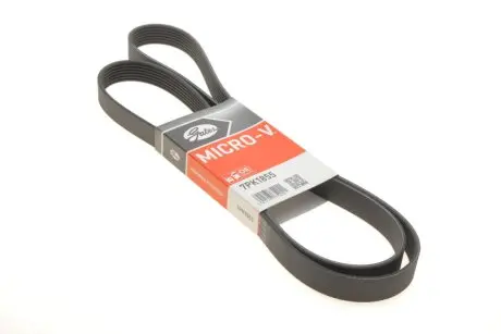 Ремень генератора BMW 3 (E90-E93)/5 (E60) 3.0 06-11 N54/N55 Gates 7PK1855