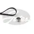 Комплект ГРМ (ремінь+ролик) SUBARU JUSTY II; SUZUKI BALENO, CARRY, JIMNY, SAMURAI, SWIFT II, ​​WAGON R+ 1.0/1.3 03.89- Gates K015382XS (фото 1)