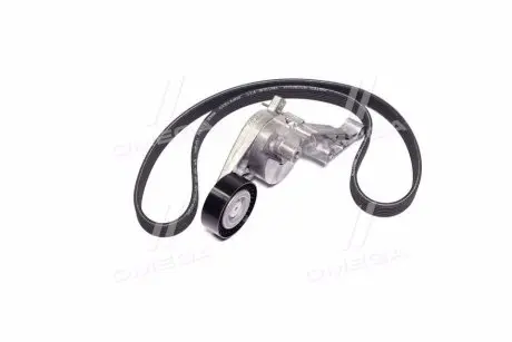 Комплект ременя генератора VW Caddy III 1.9TDI/2.0TDi 04-10 Gates K016DPK1215