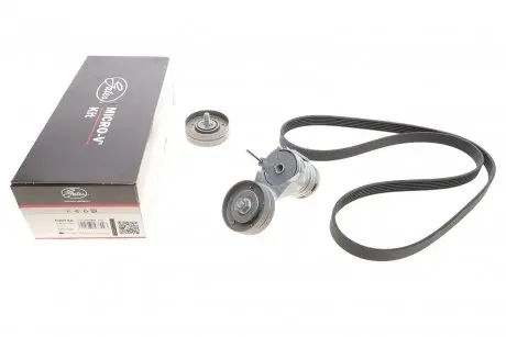 Комплект ремінця генератора Skoda Octavia/VW Golf IV 1.4/1.6 16V 96-10 (6PK1548) Gates K026PK1548