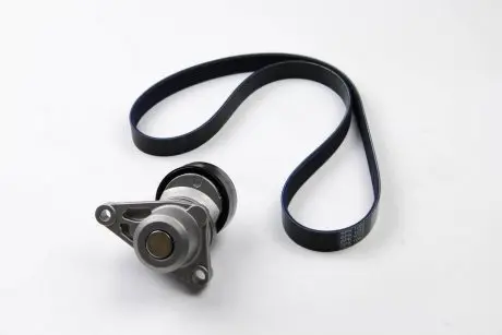 Комплект ремня генератора Citroen C2/C3/C4/Peugeot 207/307 1.1-1.6 02- (6PK1053) Gates K036PK1053
