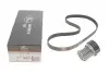 Комплект ремінця генератора Audi A2/Seat Ibiza/Skoda Fabia/VW Golf/Polo 1.4/1.6/1.6FSI 97-15 (6PK1078) Gates K036PK1078 (фото 1)