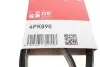 Комплект ремінця генератора Hyundai Elantra/Tucson/I30/Kia Ceed 2.0 04- (4PK890/4PK855) Gates K074PK890 (фото 9)