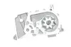 Комплект ГРМ + помпа Renault Kangoo/Logan I/Dacia Dokker 1.4/1.6 04- (17.3x96z) Gates KP15662XS (фото 5)