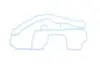 Прокладка термостата Renault Kangoo 1.6 16V 01- GAZO GZ-A2050 (фото 1)