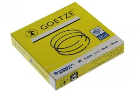 Кольца поршневые FORD/MAZDA 87.5 (1.2/1.2/2.5) AODA/AODB/AOWA/CJBA/CJBB/GZ/N4JB GOETZE 08-423400-00