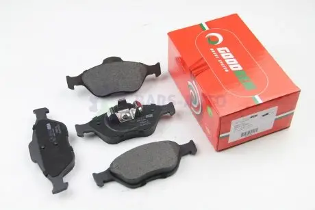 Тормозные колодки передние Fiesta 96-08/Fusion 02-12 (ATE) (61,5x152x18,5) GOODREM RM0115