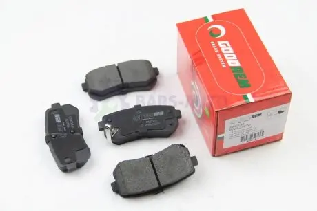 Гальмівні колодки задні Hyundai Accent/Kia Rio/Ceed 05- (mando) GOODREM RM0132